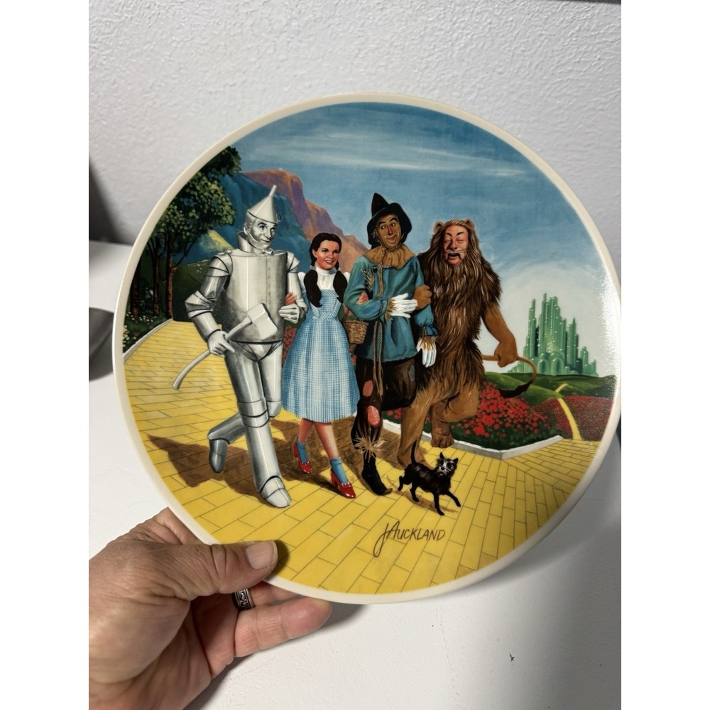 Wizard Of Oz Full Cast Plate Knowers 1979 Collector Plate
